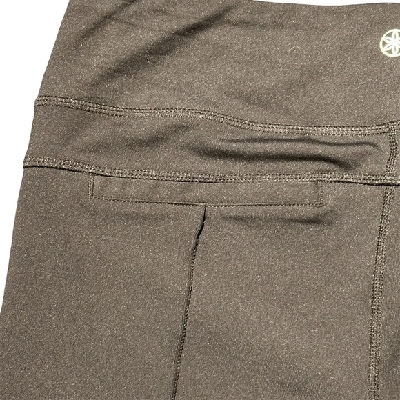 GAIAM Women's Leggings Athletic Workout Pants Side Pockets Gray/Black  Large L - Picture 7 of 11